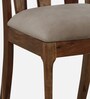 Gafieira Sheesham Wood 2 Seater Dining Set In Scratch Resistant Rustic Teak Finish
