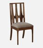 Gafieira Sheesham Wood 2 Seater Dining Set In Scratch Resistant Rustic Teak Finish