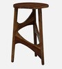 Gafieira Sheesham Wood Bar Stool in Scratch Resistant Rustic Teak Finish