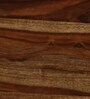 Gafieira Sheesham Wood Bar Stool in Scratch Resistant Rustic Teak Finish