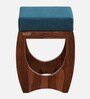 Gafieira Sheesham Wood Seating Stool in Scratch Resistant Rustic Teak Finish