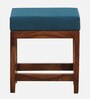 Gafieira Sheesham Wood Seating Stool in Scratch Resistant Rustic Teak Finish