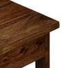 Gafieira Sheesham Wood Study Table in Scratch Resistant Rustic Teak Finish
