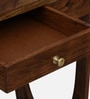 Gafieira Sheesham Wood Study Table in Scratch Resistant Rustic Teak Finish