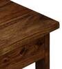 Gafieira Sheesham Wood Study Table in Scratch Resistant Rustic Teak Finish