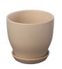 Beige Ceramic Glazed Table Top