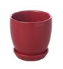 Ceramic Red Glazed Table Top