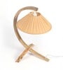 Gainseville Beige Shade Table Lamp With Fabric Base