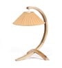 Gainseville Beige Shade Table Lamp With Fabric Base