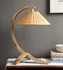 Gainseville Beige Shade Table Lamp With Fabric Base