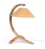 Gainseville Beige Shade Table Lamp With Fabric Base