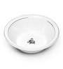 Gaj 580 ml White Porcelain Serving Bowl