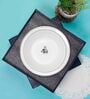 Gaj 580 ml White Porcelain Serving Bowl