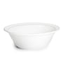 Gaj 580 ml White Porcelain Serving Bowl