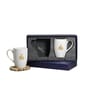 Gaj Gold rim Mug 230ml Set of 2