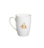 Gaj Gold rim Mug 230ml Set of 2