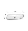 Gaj Platinum rim Cookie Plate Set of 6