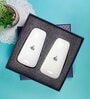 Gaj Platinum rim Cookie Plate Set of 6