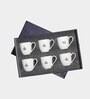 Gaj Platinum rim Mini Sip Set of 6