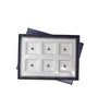 Gaj Platinum rim Six grid platter Single pc