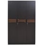 Crysler 3 Door Wardrobe in Wenge Finish