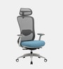 Galaxy Ergonomic Office Chair In Powder Blue Color