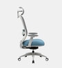 Galaxy Ergonomic Office Chair In Powder Blue Color