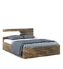 Galaxy King Size Bed with Storage In Choco Oak Colour