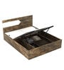 Galaxy King Size Bed with Storage In Choco Oak Colour