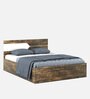 Galaxy King Size Bed with Storage In Choco Oak Colour