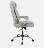Galaxy Leatherette HB Executive Chair In Grey Colour