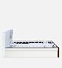 Galaxy Premier King Size Bed in White Finish with Hydraulic Storage