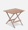 Gale Solid Wood Outdoor Coffee Table in Natural Finish Gale Solid Wood Outdoor Coffee Table in Natural Finish