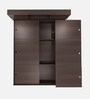 Galene King Size Bed in Wenge Finish with Headboard & Box Storage with 1 BedSide Table