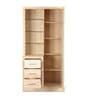 Galileo Dresser with Hidden Mirror Storage in Beige Colour