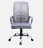 Nagisa Ergonomic Chair With Lumbar Support In Grey Colour
