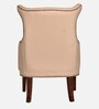 Gallery Chester Wing Chair in Dark Beige Colour