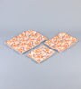 Multicolor Melamine Rectangle (Set of 3) Serving Trays
