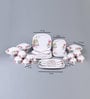 Lavish Blossom Melamine 40 Pcs Dinner Set