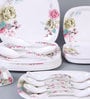 Lavish Blossom Melamine 40 Pcs Dinner Set
