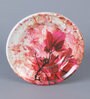 Red Flora Round High Grade Melamine Serving Quarter Plates