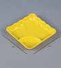 Yellow Snack Melamine (Set of 6) Appetizer Platter