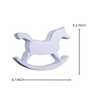 Gallop Glide White Horse Artifact
