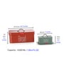 Galvanized Steel 0.5ml Multicolour Airtight Container (Set of 2 )