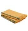 Yellow Solid 350 GSM Cotton Bath Towel (Set of 2)