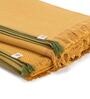 Yellow Solid 350 GSM Cotton Bath Towel (Set of 2)