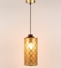 William Gandhara Gold Metal Hanging Light