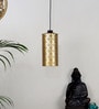 William Gandhara Gold Metal Hanging Light