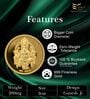 Ganesh 24KT (999) Lightweight Gold Coin 0.2g