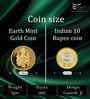 Ganesh 24KT (999) Lightweight Gold Coin 1g